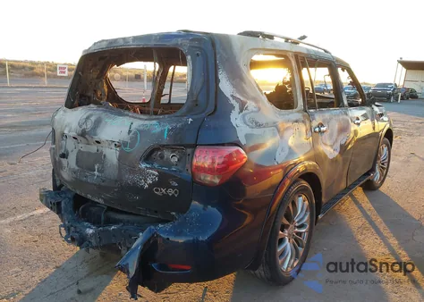 2015 Infiniti Qx80 z USA, uszkodzony, nr VIN JN8AZ2NF9F9572521